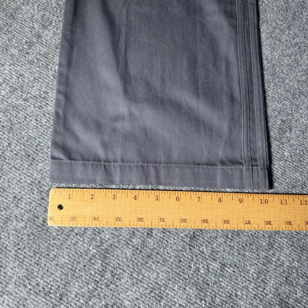 Adidas Gray Trefoil Chino Pants Men Size 3XL Gray Stripes 50x32 NEW NWT